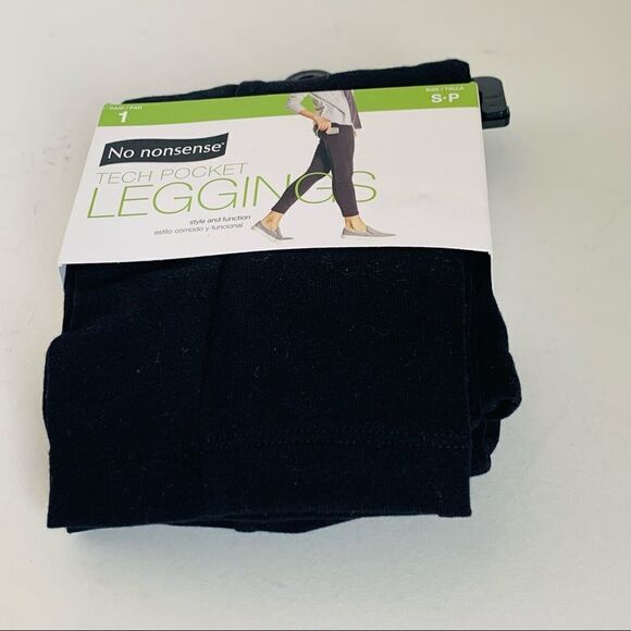 No Nonsense Tech Pocket Leggings - Picture 1 of 3